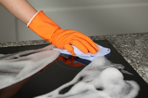 Professional office cleaning in a Westkensington workplace