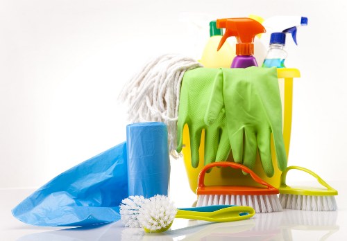 Close-up of carpet fibers being deep cleaned